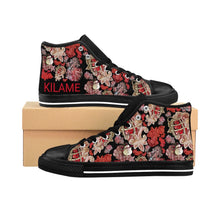 Load image into Gallery viewer, Women's High-top Sneakers 'Holidays Couture'