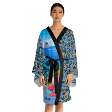 Load image into Gallery viewer, Long Sleeve Kimono Robe 'Viva la vida'