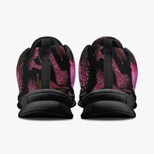 Load image into Gallery viewer, Classic Lightweight Mesh Sneakers - White/Black 'Pink crystals shoes'