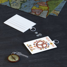 Load image into Gallery viewer, Saffiano Leather Card Holder 'Pretzel'
