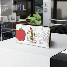 Load image into Gallery viewer, Zipper Wallet 'Christmas in New York'