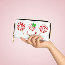 Load image into Gallery viewer, Zipper Wallet 'Peppermint'