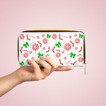 Load image into Gallery viewer, Zipper Wallet 'Peppermint'