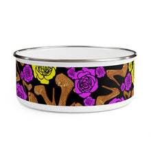 Load image into Gallery viewer, Enamel Bowl 'Purple Gold'