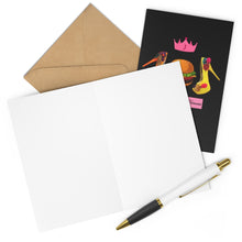 Load image into Gallery viewer, Greeting Cards (7 pcs) Hamburger 'Pop Princess'