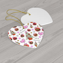 Load image into Gallery viewer, Ceramic Ornaments 'Pink Christmas'