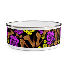 Load image into Gallery viewer, Enamel Bowl 'Purple Gold'