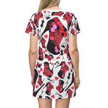 Load image into Gallery viewer, T-Shirt Dress Vali 'Love Fashion'