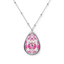 Load image into Gallery viewer, Oval Necklace 'Orchidee'