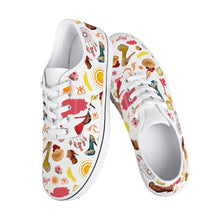 Load image into Gallery viewer, Skate Shoes - White 'Ibiza life'