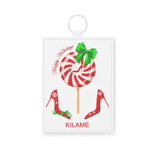 Load image into Gallery viewer, Saffiano Leather Card Holder 'Peppermint'