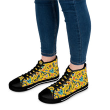 Load image into Gallery viewer, Women's High Top Sneakers Giuret 'Viva la vida'
