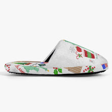 Load image into Gallery viewer, Classic Cotton Slippers 'Christmas in New York'