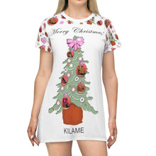 Load image into Gallery viewer, Dress 'Pink Christmas'