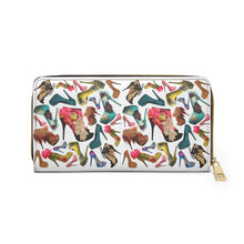 Load image into Gallery viewer, Zipper Wallet 'OMG. Shoes'