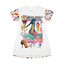Load image into Gallery viewer, T-Shirt Dress 'Pistacchio'