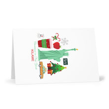 Load image into Gallery viewer, Greeting Cards (7 pcs) 'Christmas in New York'