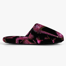 Load image into Gallery viewer, Classic Cotton Slippers 'Pink crystals shoes'