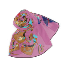 Load image into Gallery viewer, Poly Scarf 'Eat me drink me'