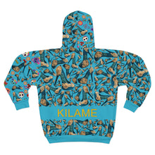 Load image into Gallery viewer, Zip Hoodie 'Viva la vida'
