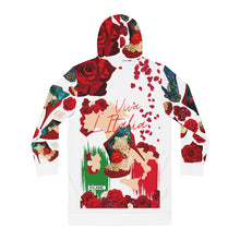 Load image into Gallery viewer, Women's Hoodie Dress 'Amore tricolore'