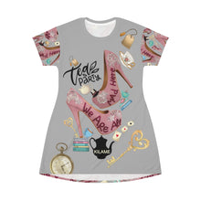 Load image into Gallery viewer, T-Shirt Dress 'Alice party'
