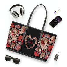 Load image into Gallery viewer, PU Leather Shoulder Bag 'Holidays Heart'