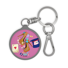 Load image into Gallery viewer, Keyring Tag 'Eat me drink me'