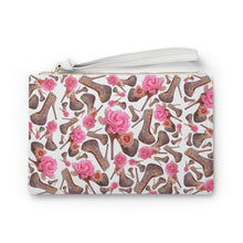 Load image into Gallery viewer, Clutch Bag Nar 'Rose pink flower'