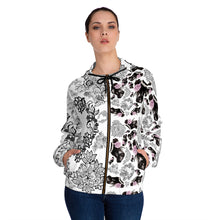 Load image into Gallery viewer, Women’s Full-Zip Hoodie Fesm 'Lace'