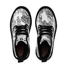 Load image into Gallery viewer, Women's Canvas Boots Ferob 'Fashionista'