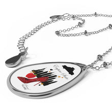 Load image into Gallery viewer, Oval Necklace 'Empire State of dreams'