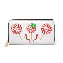 Load image into Gallery viewer, Zipper Wallet 'Peppermint'