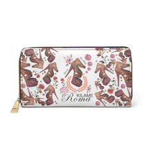 Load image into Gallery viewer, Zipper Wallet Saroc 'Quanto sei bella'