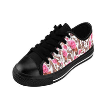 Load image into Gallery viewer, Women's Sneakers 'Rose pink flower'