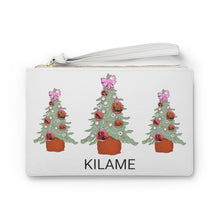 Load image into Gallery viewer, Clutch Bag 'Pink Christmas'