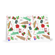 Load image into Gallery viewer, Greeting Cards (7 pcs) 'Christmas in New York'