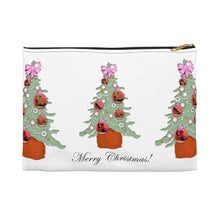 Load image into Gallery viewer, Accessory Pouch 'Pink Christmas'