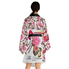 Load image into Gallery viewer, Long Sleeve Kimono Robe 'HOLLYWOOD'