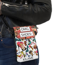 Load image into Gallery viewer, Small Cell Phone Wallet 'OMG. Shoes'