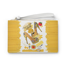 Load image into Gallery viewer, Clutch Bag 'Pasta and shoes'
