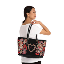 Load image into Gallery viewer, PU Leather Shoulder Bag 'Holidays Heart'