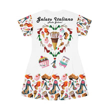 Load image into Gallery viewer, T-Shirt Dress 'Pistacchio'