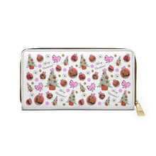Load image into Gallery viewer, Zipper Wallet 'Pink Christmas'
