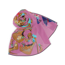 Load image into Gallery viewer, Poly Scarf 'Eat me drink me'