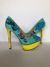 Load image into Gallery viewer, Rainbow pump Size EU 38.5/ USA 8.5