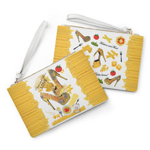 Load image into Gallery viewer, Clutch Bag 'Pasta and shoes'