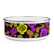 Load image into Gallery viewer, Enamel Bowl 'Purple Gold'