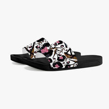 Load image into Gallery viewer, Casual Sandals - Black 'Pink gold sandals'