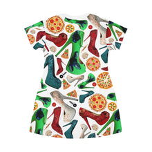 Load image into Gallery viewer, Dress Siena 'Italy is pizza'